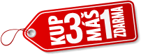 Kup 3 m&aacute;&scaron; 1 zdarma